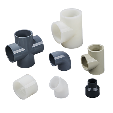 Plastic pipe / Pipe fittings rige