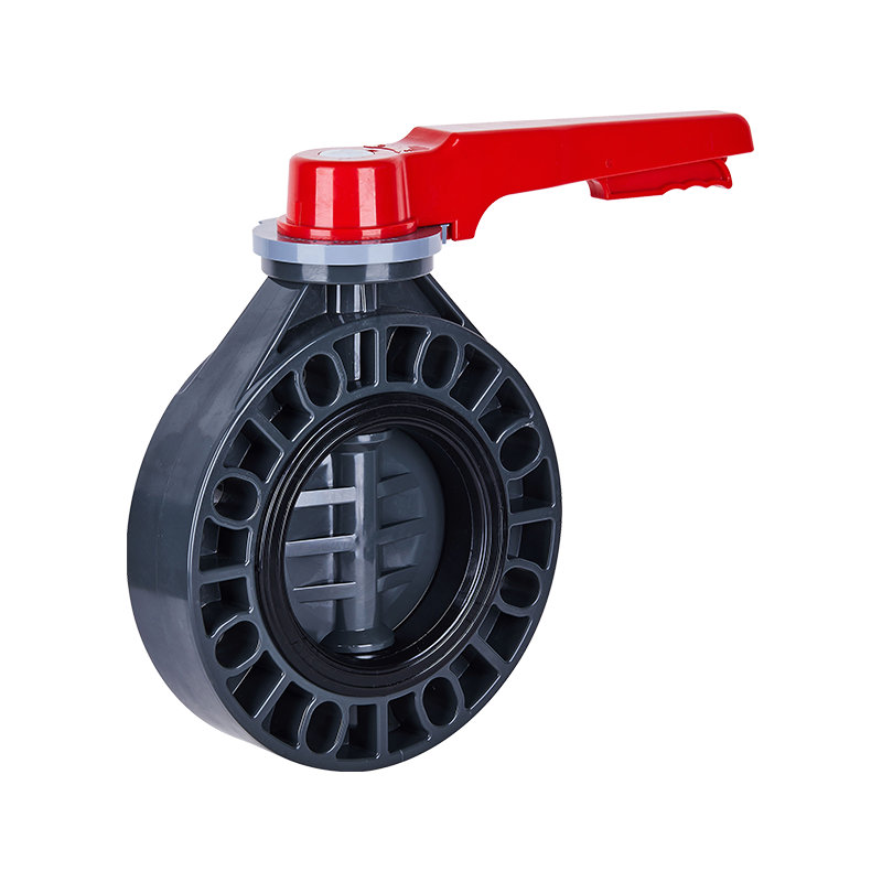 UPVC Type B Handle Butterfly Valve DN40-200